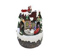 Giostrina Natalizia Paesaggio Innevato con luci 2655