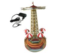 Giostrina Paracadute Cm 24x45h con Luci, Musica e Movimento + Trasformatore