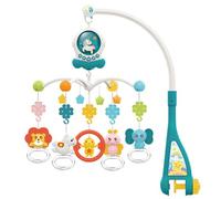 Giostrina Per Culla - Proiettore Musicale Per Bambini Luce Notturna Per, Giochi Per Lo Sviluppo Del Cervello Da 0 A 3, Giocattolo Musicale Per Illuminato, Giostrina Per Culla Per