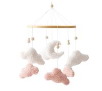 Giostrina per la cameretta Velvety Cloud con design, A | Con Cloud Design, stimola i sensi attraverso suoni colore, promuove la crescita sensoriale e l ' esplorazione