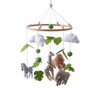Giostrina Per La Culla Da Maschietti - Decorazione Cameretta Tema Animali,Mobile Per Navicella | Adatto A Culla, Lettino, Cameretta, Camera Da, Area Gioco, Bambini, Bambine, Maschi E Femmine