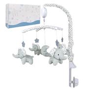 Giostrina per lettino per - Set di animali di peluche rotanti, giocattolo musicale da appendere, morbida trottola decorativa | Rilassante ornamento per la cameretta dei bambini per l'intratten