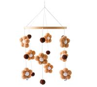 GiostrinaPerCulla- 18,5x7,72 Pollicigiostrina ModernaPerCulla,giostrina Per Bambini | Multifunzionale, AdattoPerCulla, Passeggino, Seggiolino Auto, Include Fiori Colorati, Piccole Palline Di