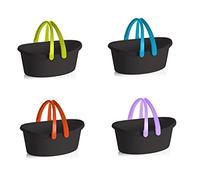 Giostyle Bacinella Ovale Antracite, 22,5 L, Love