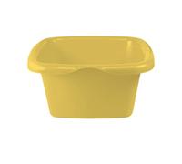 GIO'STYLE Bacinella Quadrata Colors | Ideale per la Pulizia | Giallo | 15 L | Polipropilene