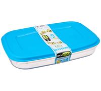 GIO'STYLE Contenitore Ermetico per Affettati e Alimenti - 1L - Made in Italy - Rettangolare - Adatto a Frigorifero, Freezer, Microonde - Linea Ermetici
