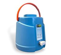 GiòStyle Dispenser Termico con Rubinetto Thermos Bottiglia 5 Litri Erogatore Acqua Bevande Calde Fredde Portatile in Poliuretano con Manico per Spiaggia Mare Campeggio