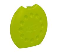 GIO'STYLE GioStyle Mattonella Ghiaccio Space Ice | 400 ml | Verde | Made in Italy | Ideale per Frigo e Contenitori Termici | Igienica e Sicura