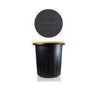 GIO'STYLE GioStyle Pattumiera Ecosolution 16 | Capacità 16 L | Giallo | Dotata di Manico | Ideale per Raccolta Differenziata | Made in Italy