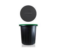 GIO'STYLE GioStyle Pattumiera Ecosolution 16 | Capacità 16 L | Verde | Dotata di Manico | Ideale per Raccolta Differenziata | Made in Italy
