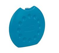 GIO'STYLE GioStyle Space Ice Mattonella Ghiaccio Ideale per Frigo e Contenitori-Made in Italy, Azzurro, 400 ml