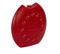 GIO'STYLE Giostyle Space Ice Mattonella Ghiaccio Ideale per Frigo e Contenitori-Made in Italy, Rosso, 400 ml