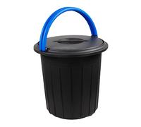 GioStyle Pattumiera Ecosolution 16 | Capacità 16 L | Blu | Dotata di Manico | Ideale per Raccolta Differenziata | Made in Italy