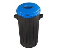 GIO'STYLE Pattumiera Ecosolution 35 | Capacità 35 L | Blu | Dotata di Maniglie | Ideale per Raccolta Differenziata | Made in Italy