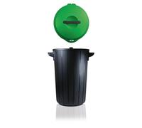GIO'STYLE Pattumiera Ecosolution 35 | Capacità 35 L | Verde | Dotata di Maniglie | Ideale per Raccolta Differenziata | Made in Italy