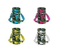Giostyle Portaborraccia Termico, Camouflage, Capacità 1,5 Lt, Colori assortiti, 1 pezzo