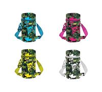 Giostyle Portaborraccia Termico, Camouflage, Capacità 1,5 Lt, Colori assortiti,