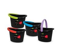 GIO'STYLE Giostyle Secchio Ovale Antracite, 9,5 L, Love