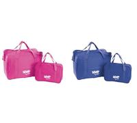 GIO'STYLE GioStyle Set di 2 Borse Termiche Selap | P 29x11x19 cm - G 40,5x19x28 cm | Ideali per la Spesa | Colori Assortiti