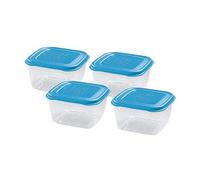 GiòStyle Set 4 Contenitori 0,25 Lt azzurro