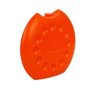 GIO'STYLE GioStyle Space Ice Mattonella Ghiaccio Ideale per Frigo e Contenitori-Made in Italy, Arancione, 400 ml