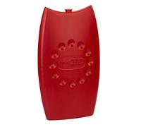 GioStyle Space Ice Mattonella Ghiaccio Ideale per Frigo e Contenitori-Made in Italy, Rosso, 800 ml