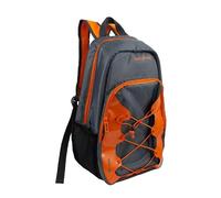 GIO'STYLE Zaino termico River | Arancione/Nero | Taglia M | Spallacci imbottiti | Due tasche in rete portaoggetti
