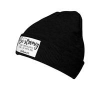 Giosuè 1:9 Versetti Doni Cristiani Uomo Donna Invernale Cappelli Caldo Cappello in Maglia Antivento Caldo Berretto per Sci Inverno Bici