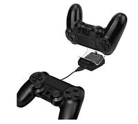 Gioteck DC4PS4-11-MU Dual Charge Station - Stazione di ricarica con due possibilità di collegamento, per Ps4, colore: Nero