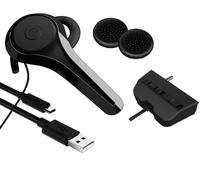 Gioteck Online Gaming-Kit Chat Cuffia USB Cavo Caricamento Thumb-Grips per Xbox