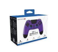 Gioteck PS4 Controller Playstation Wireless Controller VX4+ with Customisable RGB lighting, Wireless Controller works with PS4 PlayStation - Purple