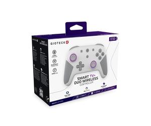 Gioteck QD-1 DUO SMART TV WIRELESS CONTROLLER (TV/PC/MOBILE) NUOVO