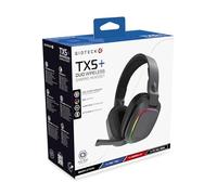 Gioteck TX5+ DUO - Cuffie wireless per Nintendo Switch 1/2, PS5, PC, Dongle a bassa latenza, RGB personalizzabile