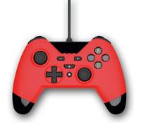 GIOTECK WX4 PREMIUM WIRED CONTROLLER NINTENDO SWITCH/PS3/PC JOYSTICK CABLATO RED
