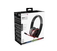 Gioteck XH100 S Auriculares Gaming Multiplataforma Negro/Rojo
