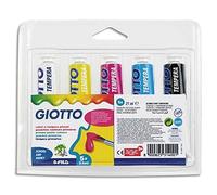 Giotto 065000 5 Tubi colori primari 21 ml Assortiti