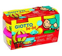 Giotto 10296 Pasta svolgere Bebe testato dermatologicamente 4 Magenta Vasi 100 g assortiti