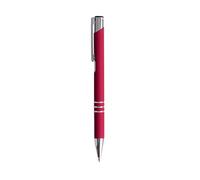 GIOTTO 200 Penne Personalizzate con Scritta e Logo - Penna in Metallo con Incisione Laser, Idea Personalizzabile Ufficio, Inaugurazioni, Fiere, Gadget Promozionali (200 Penne Rosso)