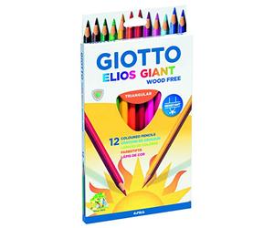 Giotto 2215 00 Elios Giant Woodfree - Matita Colorata