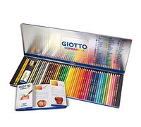 Giotto 237500 - Supermina Pastelli Scatola di Metallo da 50 Pezzi