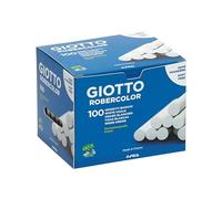Giotto 3 x Gessi per Lavagna, Bianchi, Scatola 100 Pezzi - 3 Confezioni da 100 Pezzi