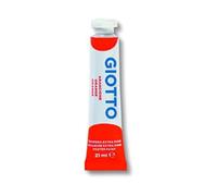 GIOTTO 3550 05 - Tempera in tubetto, arancione, 21 ml, Confezione da 6 pezzi