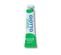 GIOTTO 3550 13 - Tempera in tubetto, Verde veronese, 21 ml, Confezione da 6 pezzi