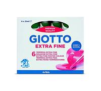 GIOTTO - 35501400 - Tempera Tubo 7 - 21ml - verde smeraldo - Giotto - 44633 - Conf. da 6 Pz. - 35501400