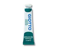 GIOTTO 3550 18 - Tempera in tubetto, turchese, 21 ml, Confezione da 6 pezzi