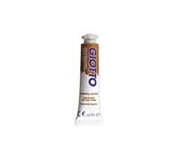 GIOTTO 3550 20 - Tempera in tubetto, marrone, 21 ml, Confezione da 6 pezzi