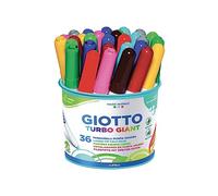 Pennarelli Giotto Turbo Giant in conf. 36 colori assortiti F424900