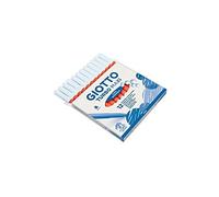 Giotto 456005 Pennarelli Turbo, Maxi Punta Larga, 1-3 mm, Confezione 12, Arancione