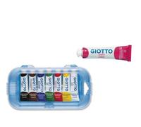 Giotto 5 conf.da 7pz Colori a Tempera Extra Fine T3 tubetti da 7,5 ml Col. Ass.