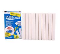 Giotto 5 x Gesso Robercolor Bianco a 10-5 Confezioni da 10 Pezzi